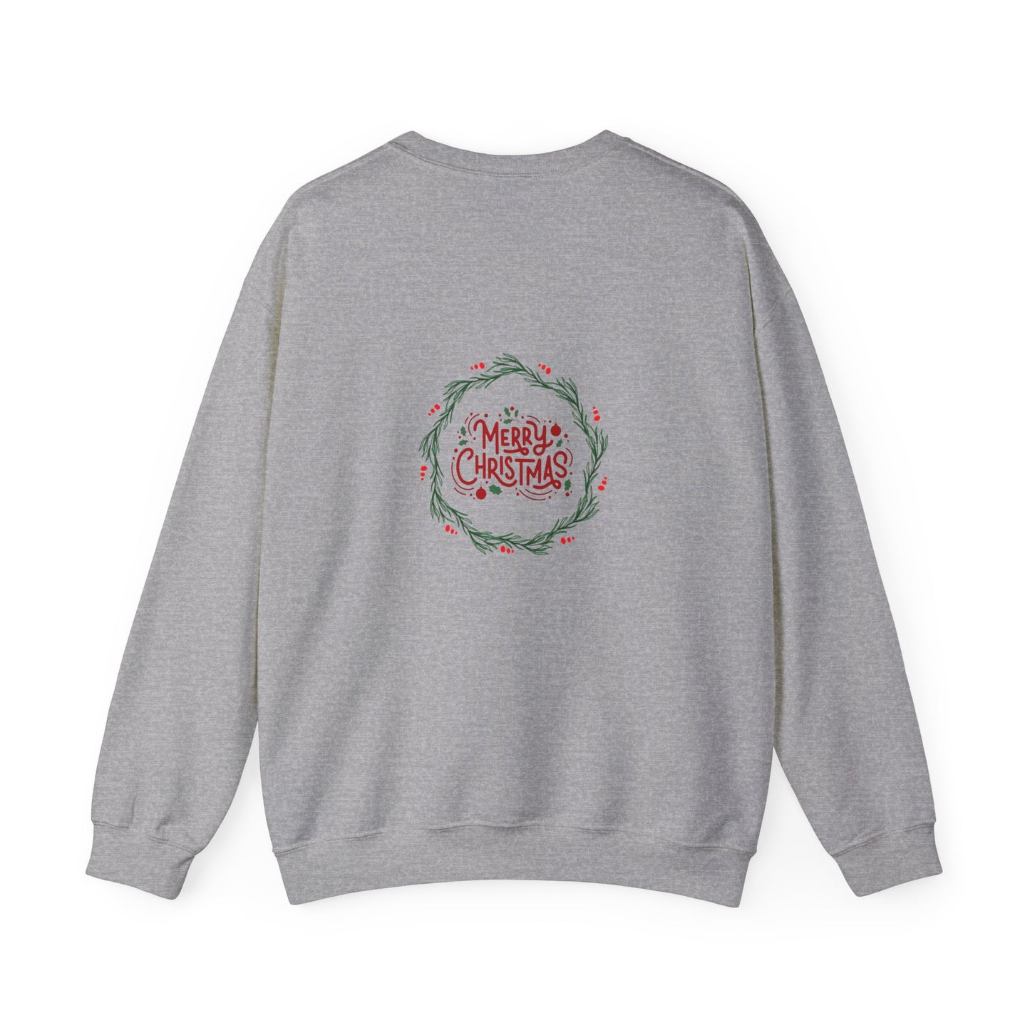 Merry Christmas Crewneck Sweatshirt, Holiday Sweatshirt, Winter Apparel, Warm Gift, Unisex Sweatshirt, Casual Style