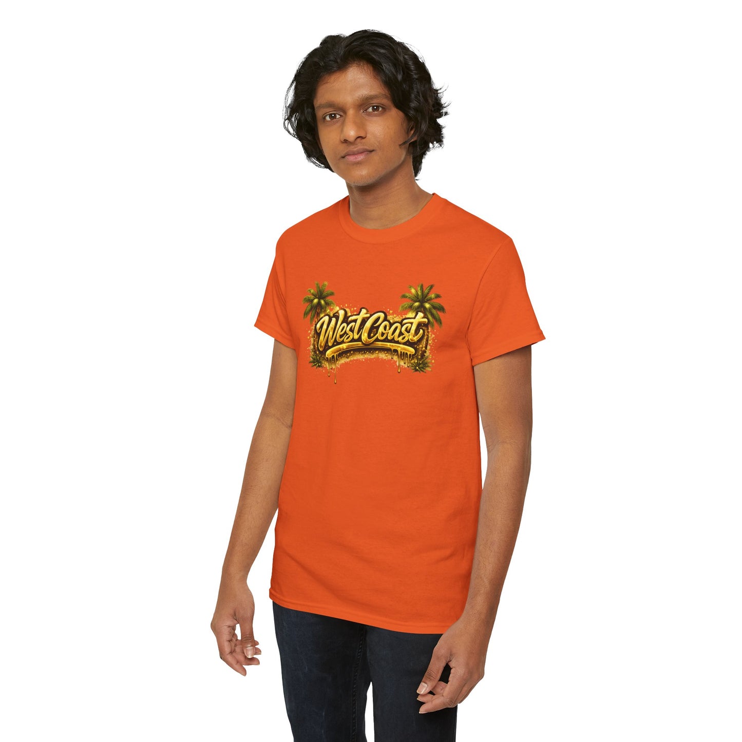 West Coast Palm Tree T-Shirt — Retro Surf Vibe Tee