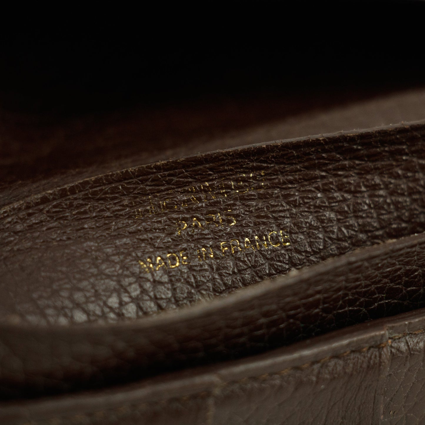 Hermes Brown Leather Long Wallet #5179