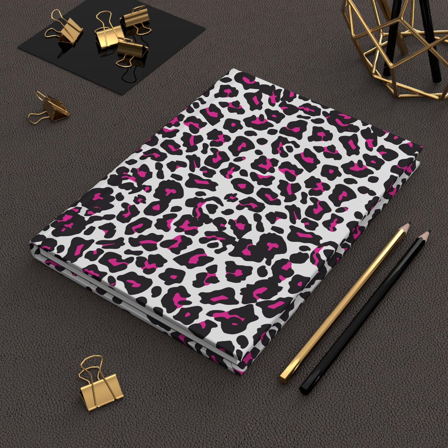 Chic Leopard Print Journal, Stylish Notepad for Writing, Perfect Gift for Students, Creatives, or Animal Print Lovers
