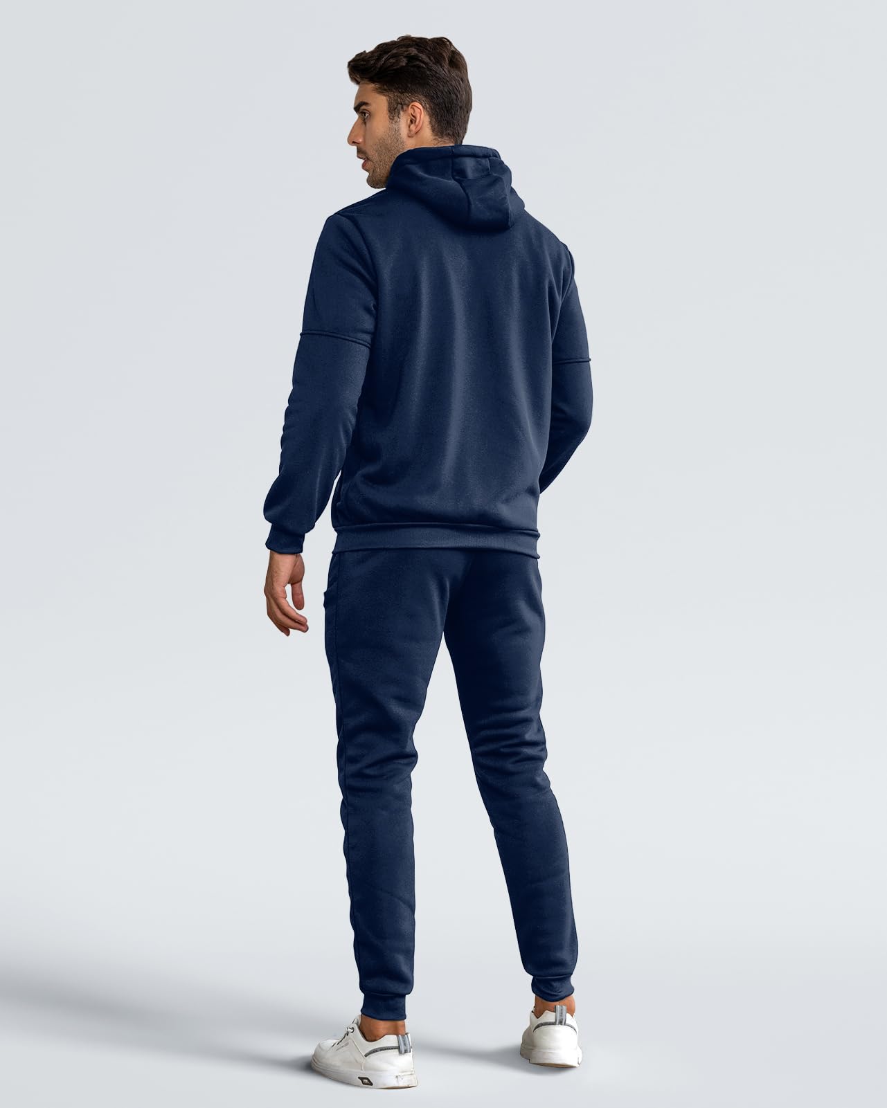 Hakjay Sweatsuits for Men 2 Piece Hoodie Men's Jogging Tracksuit Set Casual Athletic Long Sleeve Outfit Pullover Suit Set