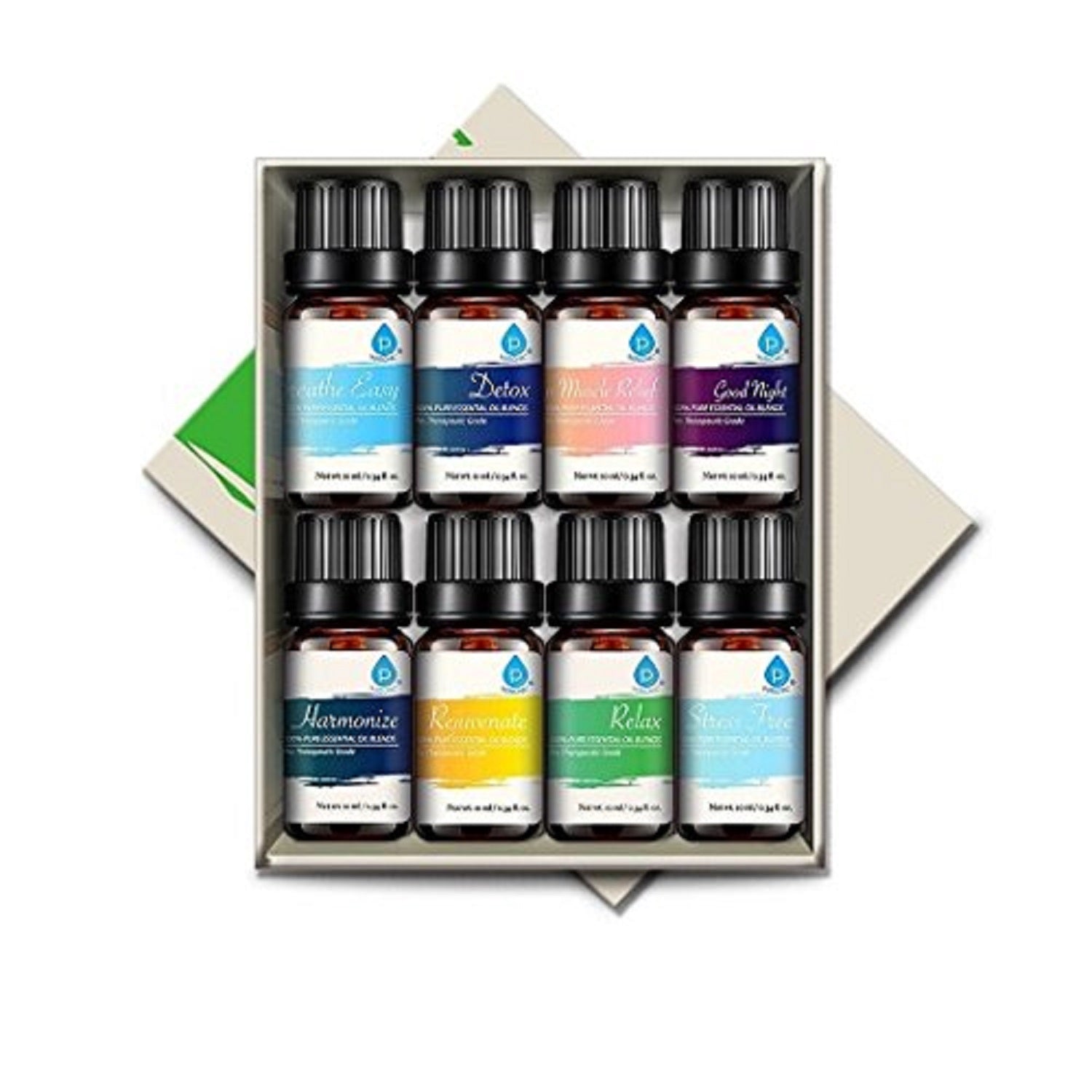 8 Pack of 100% Pure Essential Aromatherapy Oils-4