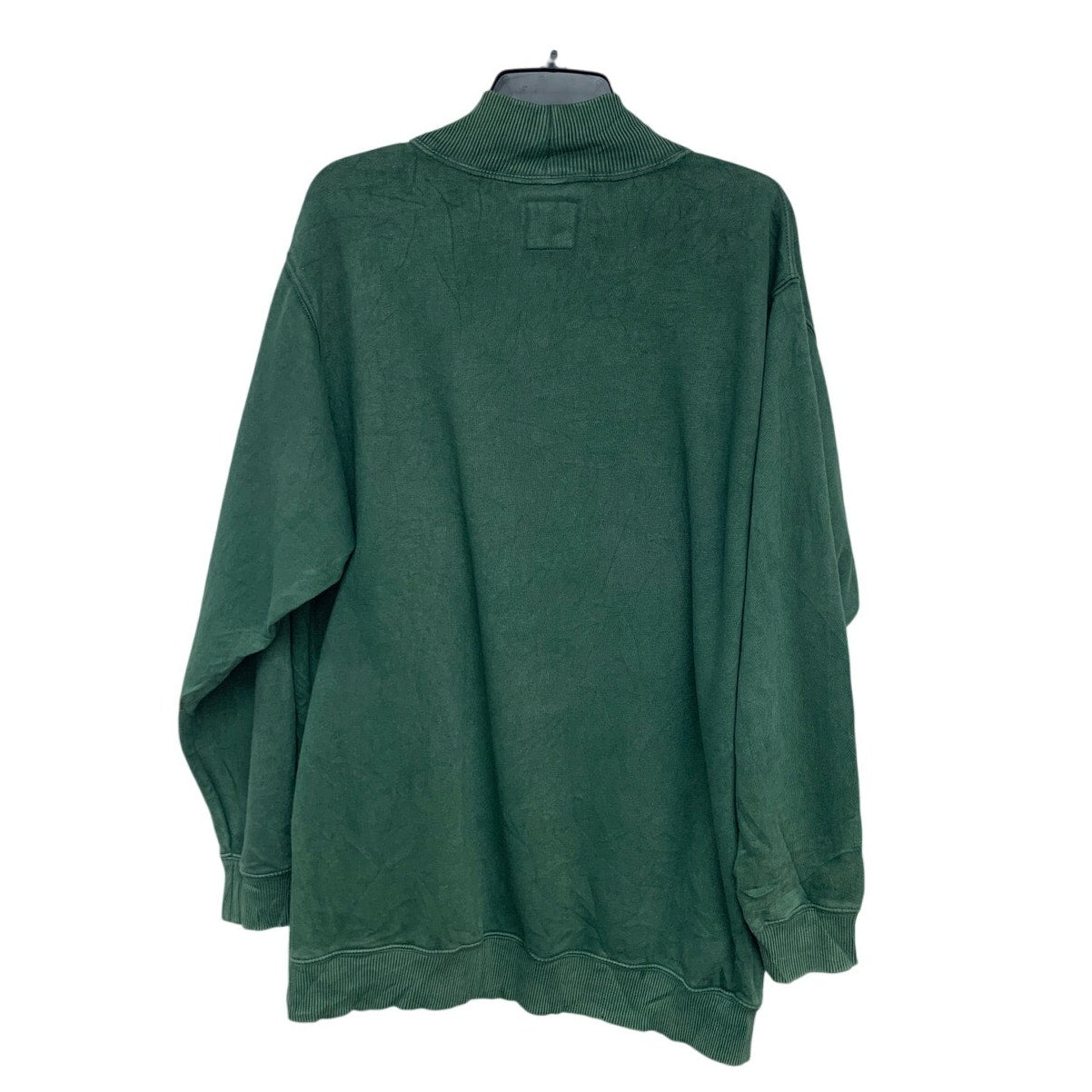 Upcycled Hand Printed Womens Medium Spodoleucus Oyster Mushroom Sweatshirt