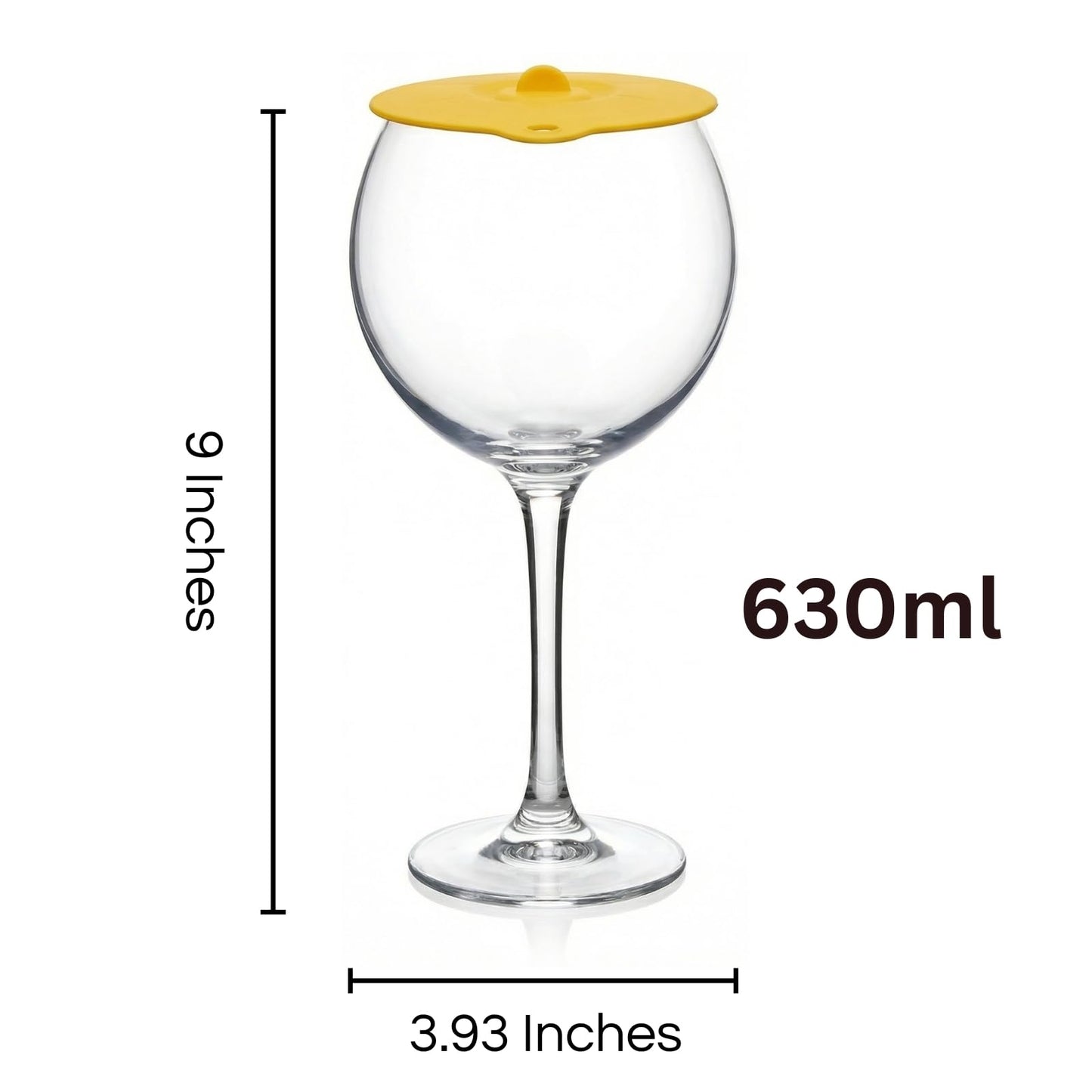 Floating Wine Glasses for Pool with Lids (Set of 2) – 21oz