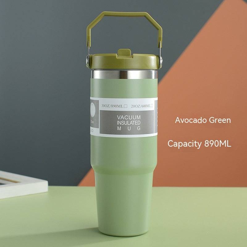 Stainless Steel Travel Coffee Tumbler – Insulated Car Cup with Cover (20/30 oz)-4