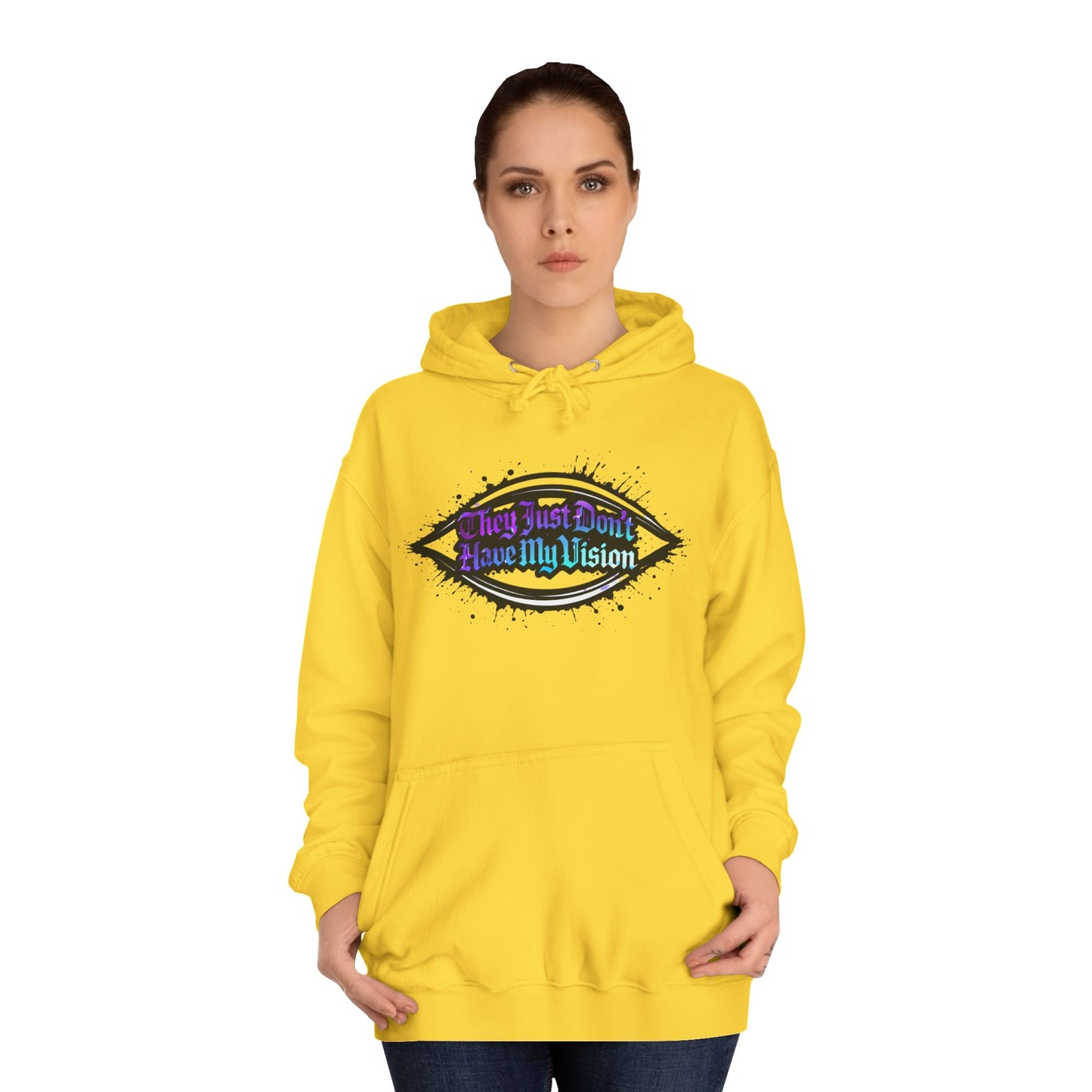 “VISION” Graphic Hoodie — Cosmic Art Pullover