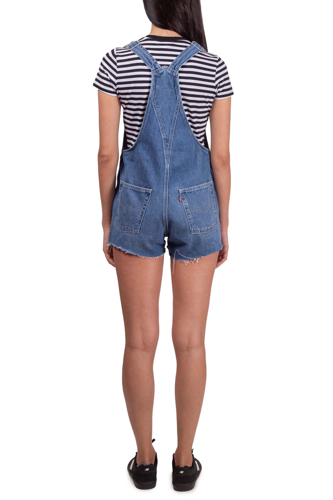 LEVI'S - Women's dungarees with logo patch-10