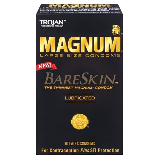 Trojan Magnum Bareskin Condoms (10)-0