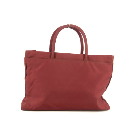 Prada Nyon Red Tote #5251