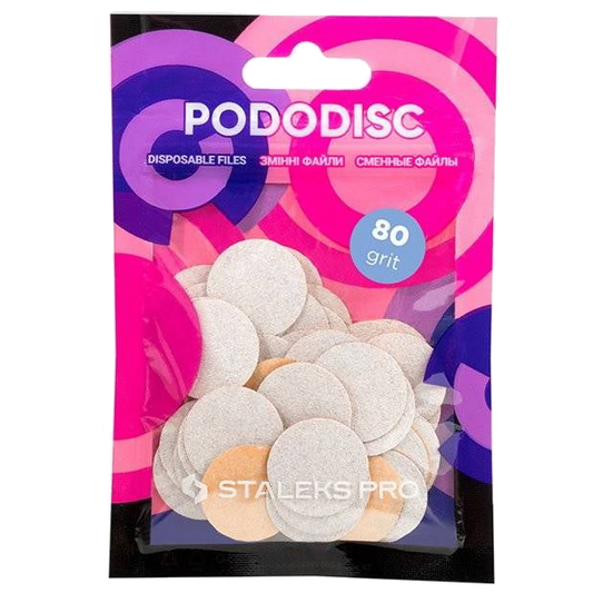 Staleks - Refill Pads for Pedicure Disk PRO M (50pcs) PDF-20-0