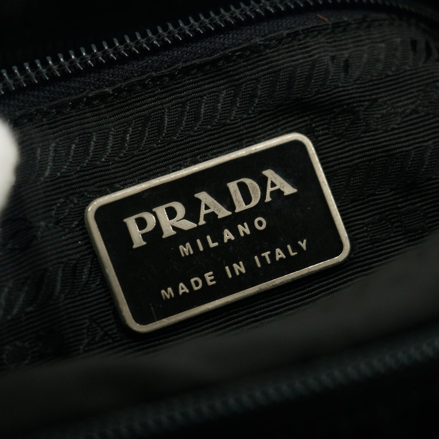 Prada Tessuto Nylon Black Mini Messanger Bag #5288