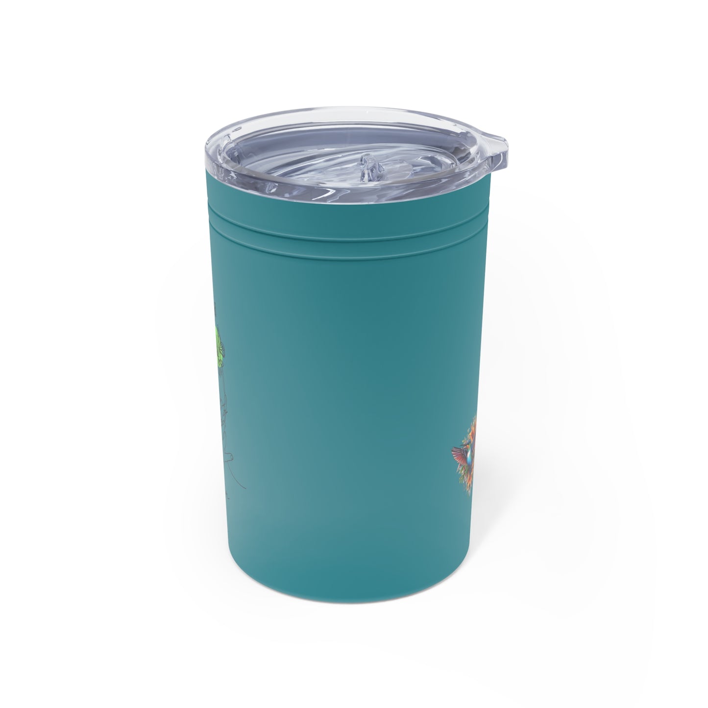 Butterfly & Hummingbird Vacuum Tumbler | Stylish Reusable Coffee Cup for Nature Lovers, Eco-Friendly Gift, Travel Mug, Personalized
