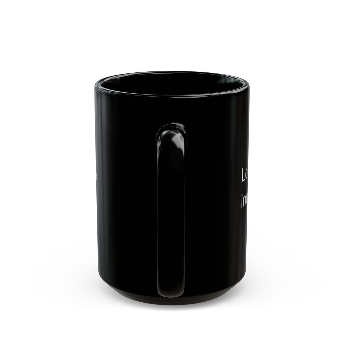 Lord Bless My Hustle Motivational Black Coffee Mug, Self-Care Gift, Office Mug, Inspirational Quote Cup, Bold Statement Drinkware, Unique Gift Idea