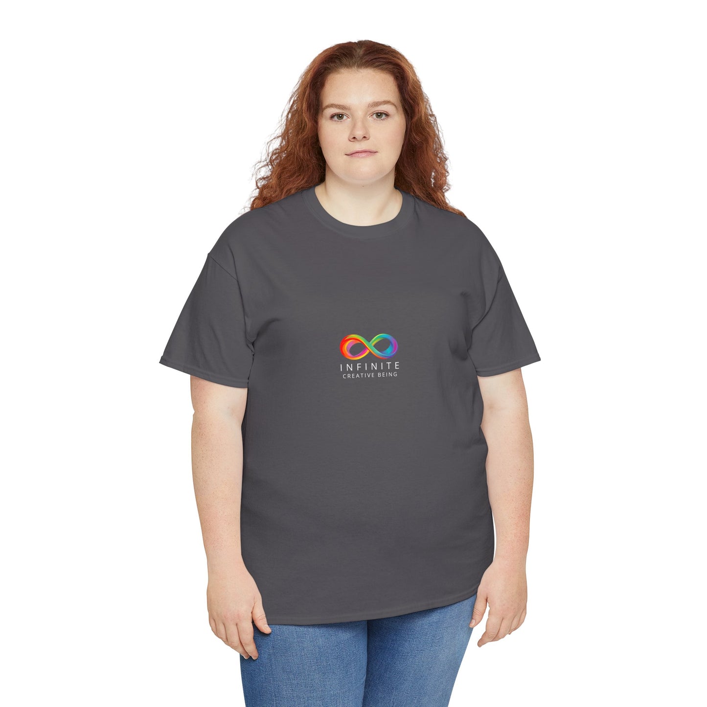 Colorful Infinite Creative Being Unisex Tee, Inclusive Fashion, Everyday Casual Wear, Gift for Friends