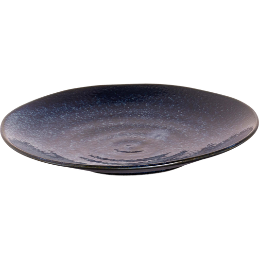 [ Set of 5 ] Plate Palmer Kiryu 9.25 inch Blue Porcelain-0