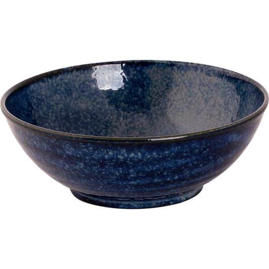[ Set of 5 ] Bowl Palmer Kiryu 6.7 inch 23.5 FL OZ Blue Porcelain-0