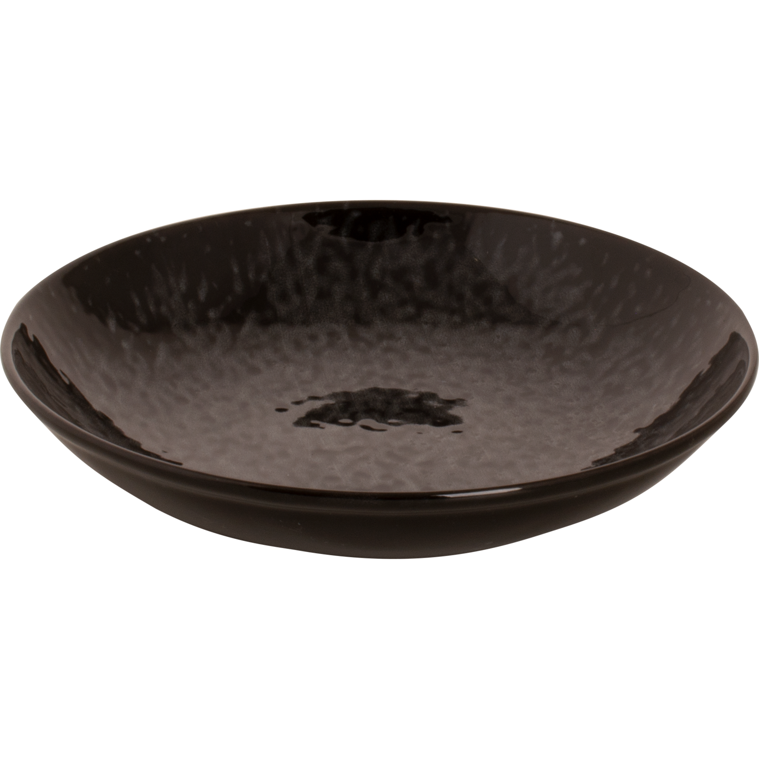 [ Set of 6 ] PLATE DEEP 25 BLACK TAHITI 10 inch / 43 OZ-0