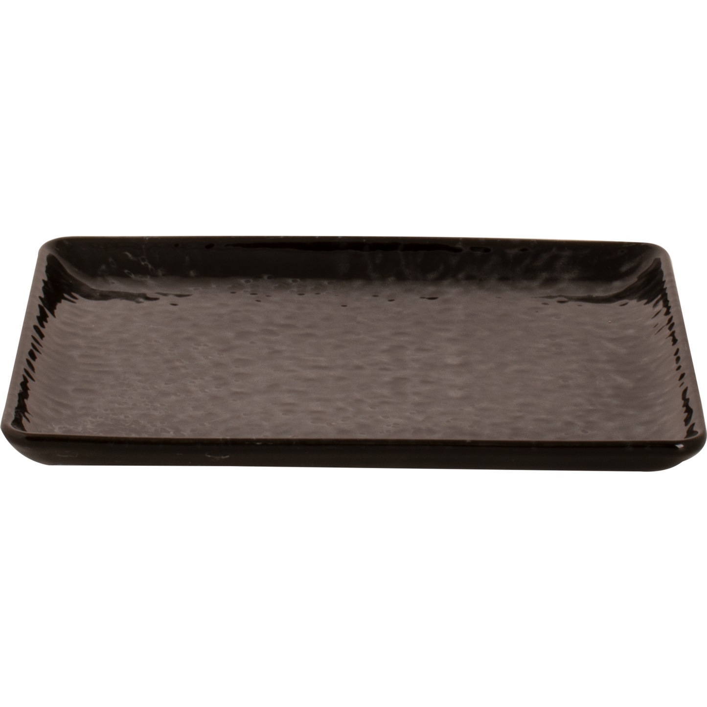 [ Set of 6 ] PLATE 23X17 RECT. BLACK TAHITI 9 x 6.75 inch-0