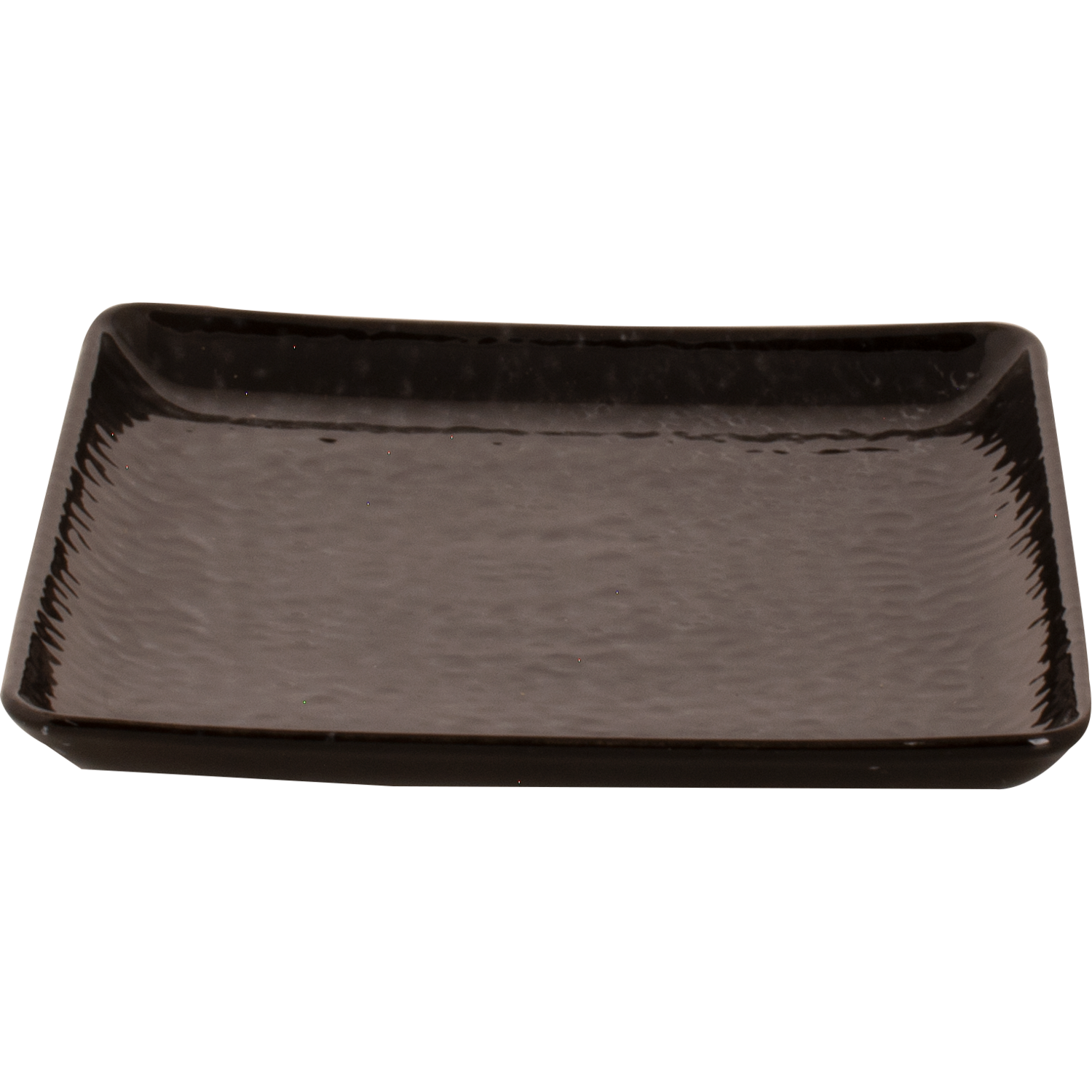 [ Set of 6 ] PLATE 19 SQUARE BLACK TAHITI 7.5 inch-0