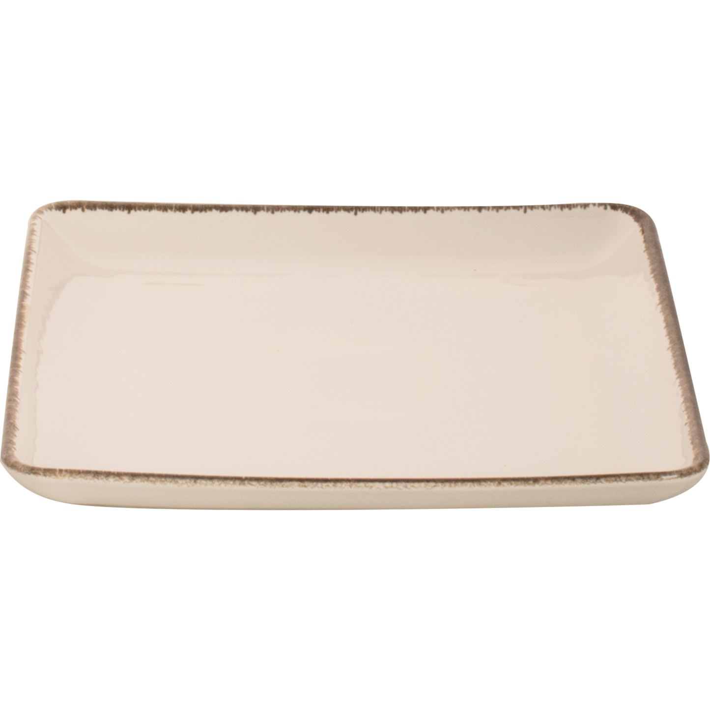 [ Set of 6 ] PLATE 19 SQUARE CREAM AKOYA 7.5 inch-0