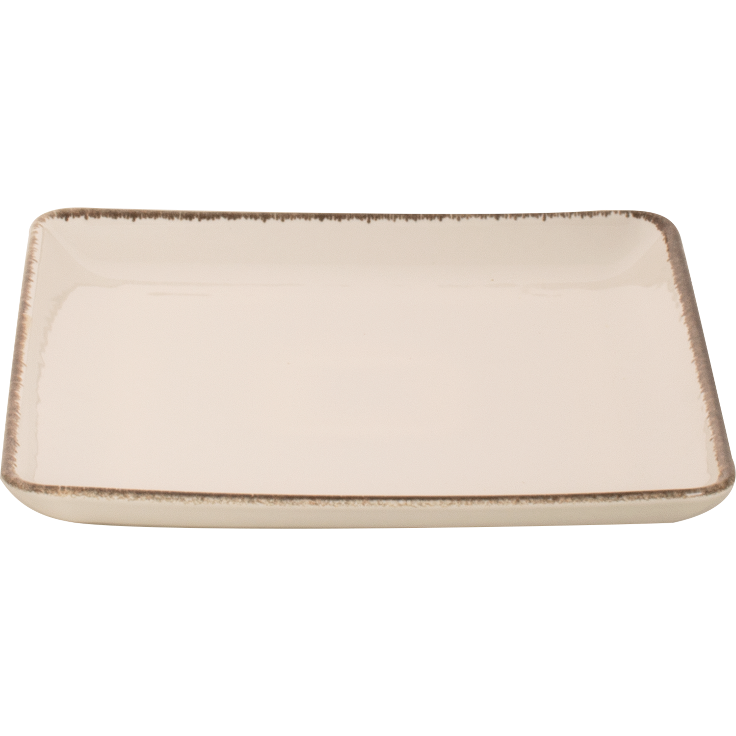 [ Set of 6 ] PLATE 19 SQUARE CREAM AKOYA 7.5 inch-0