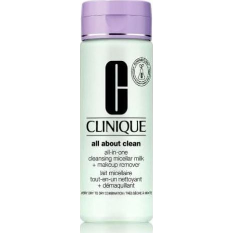 CLINIQUE All About Clean All-In-One Cleansing Micellar Milk + Makeup Remover 200 ml (192333013328)-0
