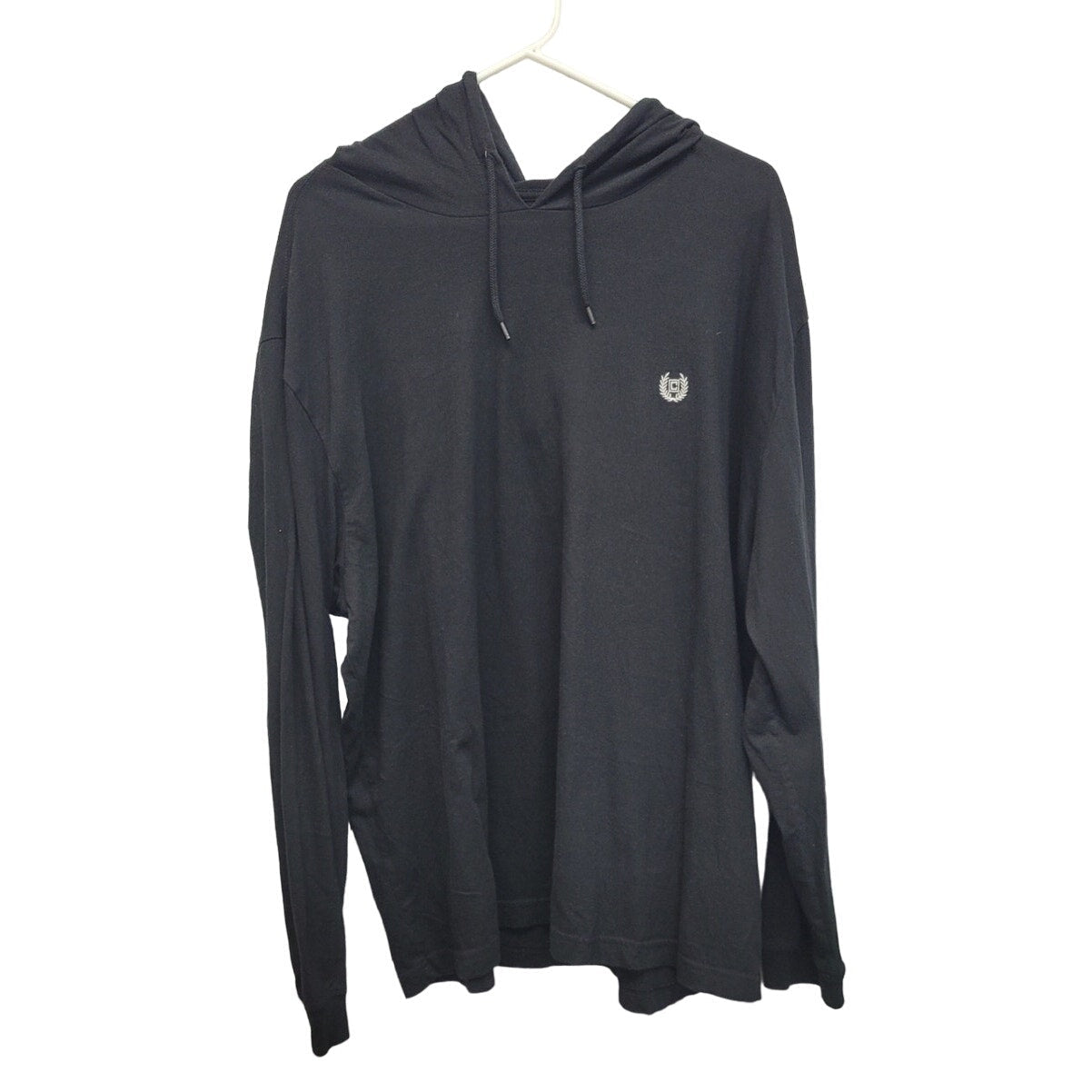 Chaps Mens XXL 100% Cotton Long Sleeve Hooded Lightweight Sweatshirt Hoodie
