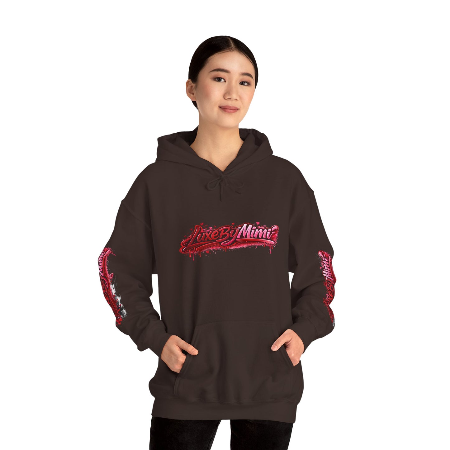 LuxeByMimi Brand Graffiti de Luxe Hoodie — Streetwear Pullover