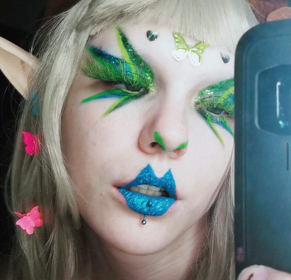 *LEPRECHAUN* (Green) DOLLicious  COLORBLAST Lashes !
