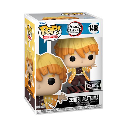 Funko POP! Demon Slayer: Zenitsu Protecting Nezuko's Box EE Exclusive