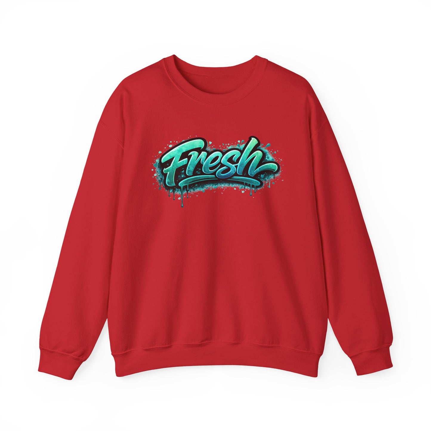 Fresh Graffiti Crewneck Sweatshirt