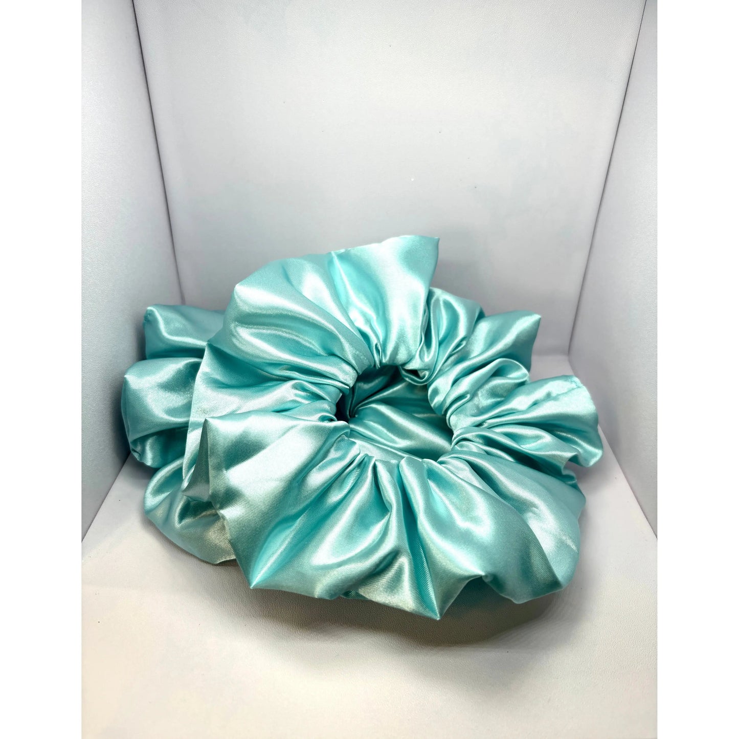 Seafoam Silk Scrunchie