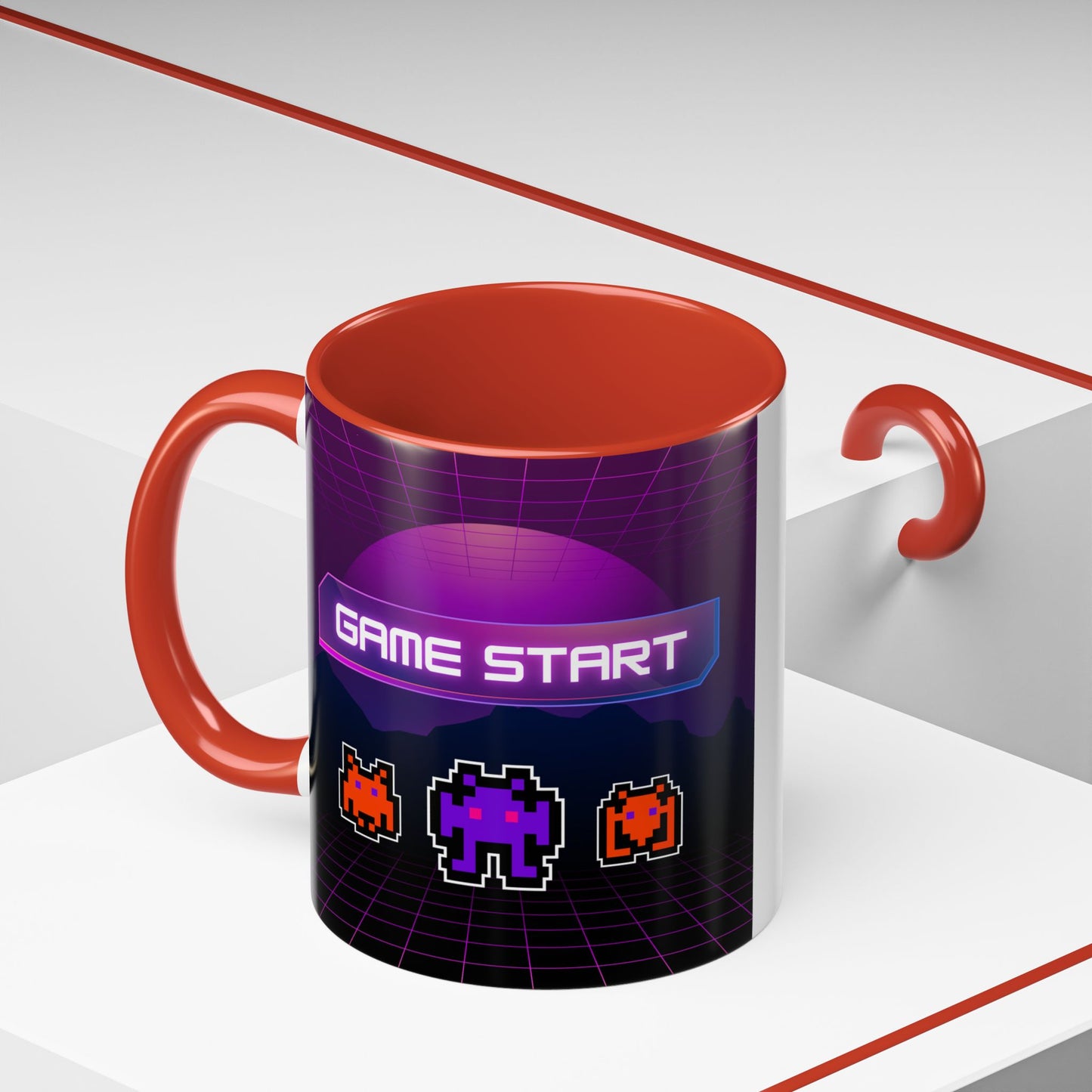 Retro 8-Bit Game Coffee Mug – Perfect Gamer Gift, Fun Kitchen Decor, Unique Birthday Present, Nerdy Officeware, Collectible Drinkware