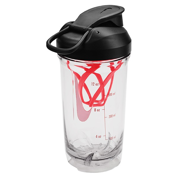 Nike 25 101.2242.912.16 átlátszó piros shaker kulacs (7700016001)-0