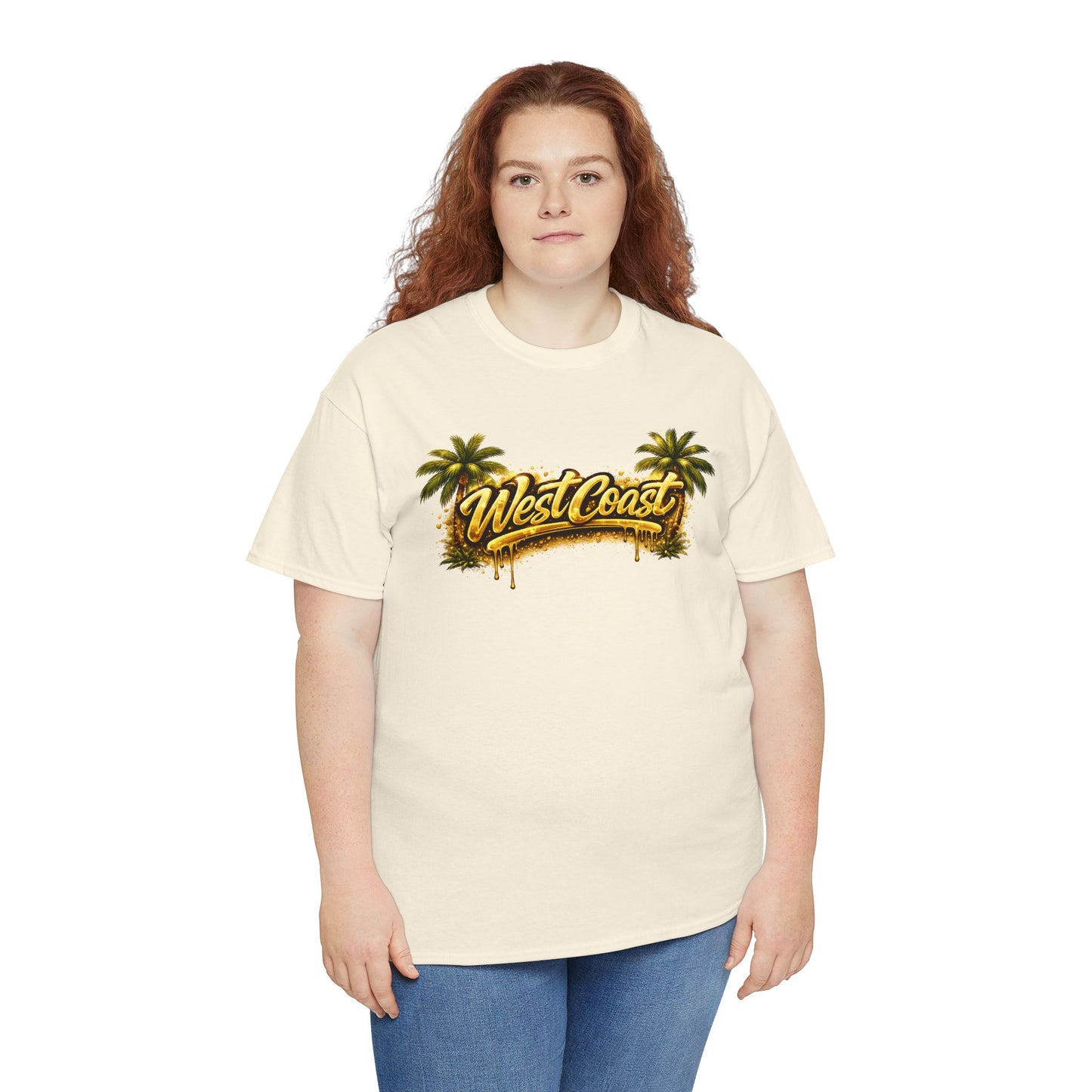 West Coast Palm Tree T-Shirt — Retro Surf Vibe Tee