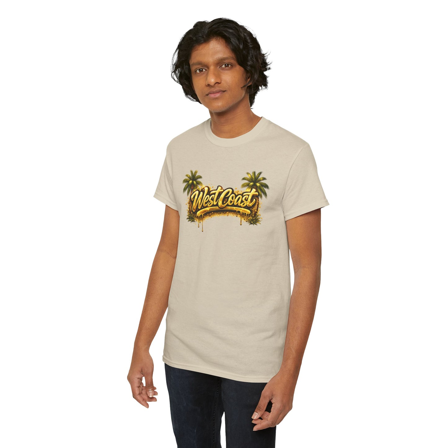 West Coast Palm Tree T-Shirt — Retro Surf Vibe Tee