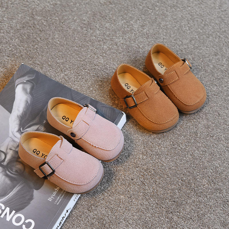 Children's Velcro Shallow Shoes Girls Daily Western Style Princess Shoes