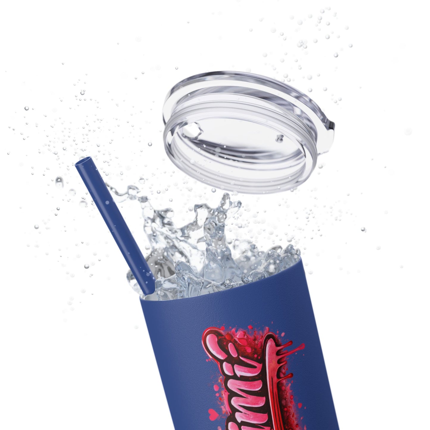 Skinny Tumbler – 'Lake & Lemons' Red Script 20oz Insulated Straw Tumbler