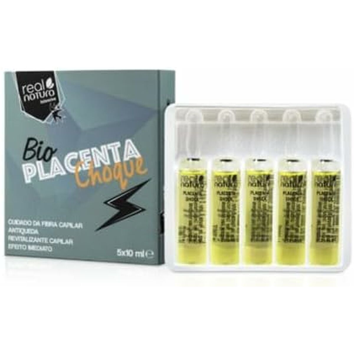 Anti-Hair Loss Ampoulles Lola Cosmetics Ampolas Bio Placenta Choque 5 X 10 Ml-1