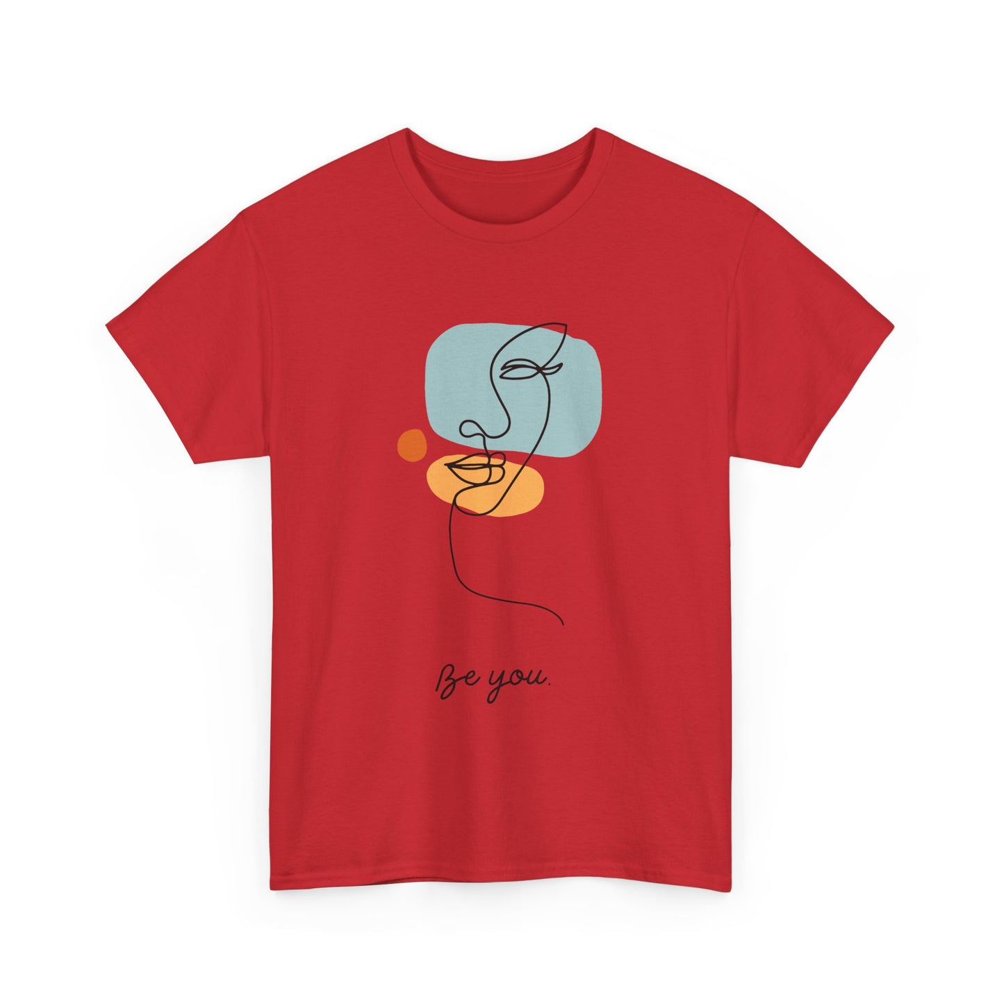 Minimalist Be You Tee, Unisex Cotton T-Shirt, Inspirational Graphic Tee, Gift for Friends, Casual Everyday Wear, Self-Love Apparel