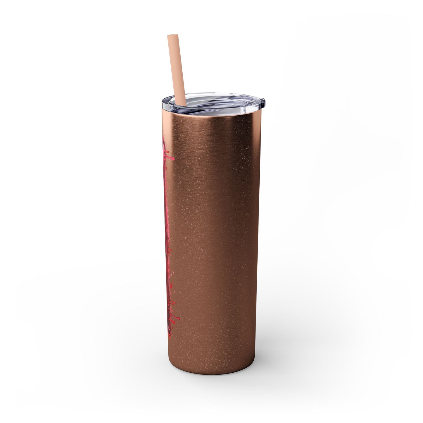 Skinny Tumbler – 'Lake & Lemons' Red Script 20oz Insulated Straw Tumbler