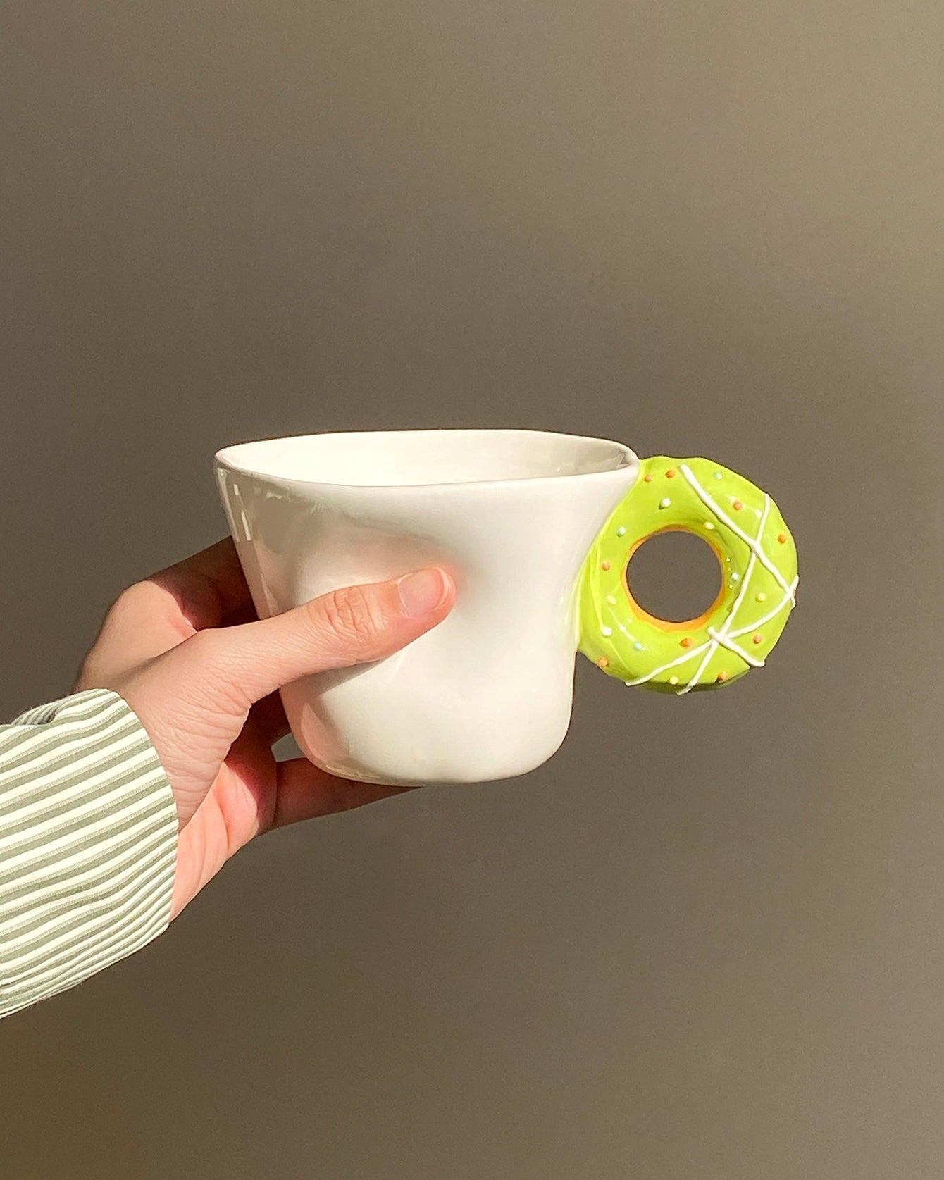 Donut Handle Mug-4