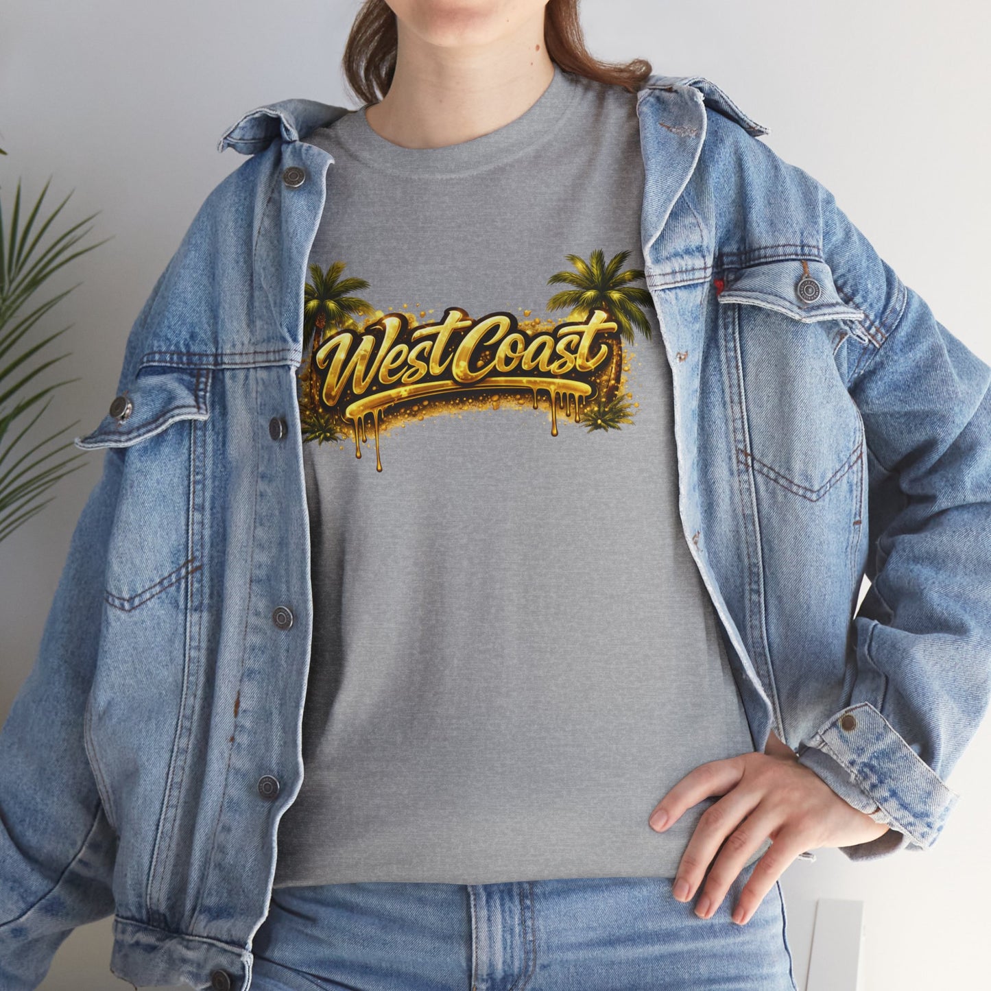 West Coast Palm Tree T-Shirt — Retro Surf Vibe Tee