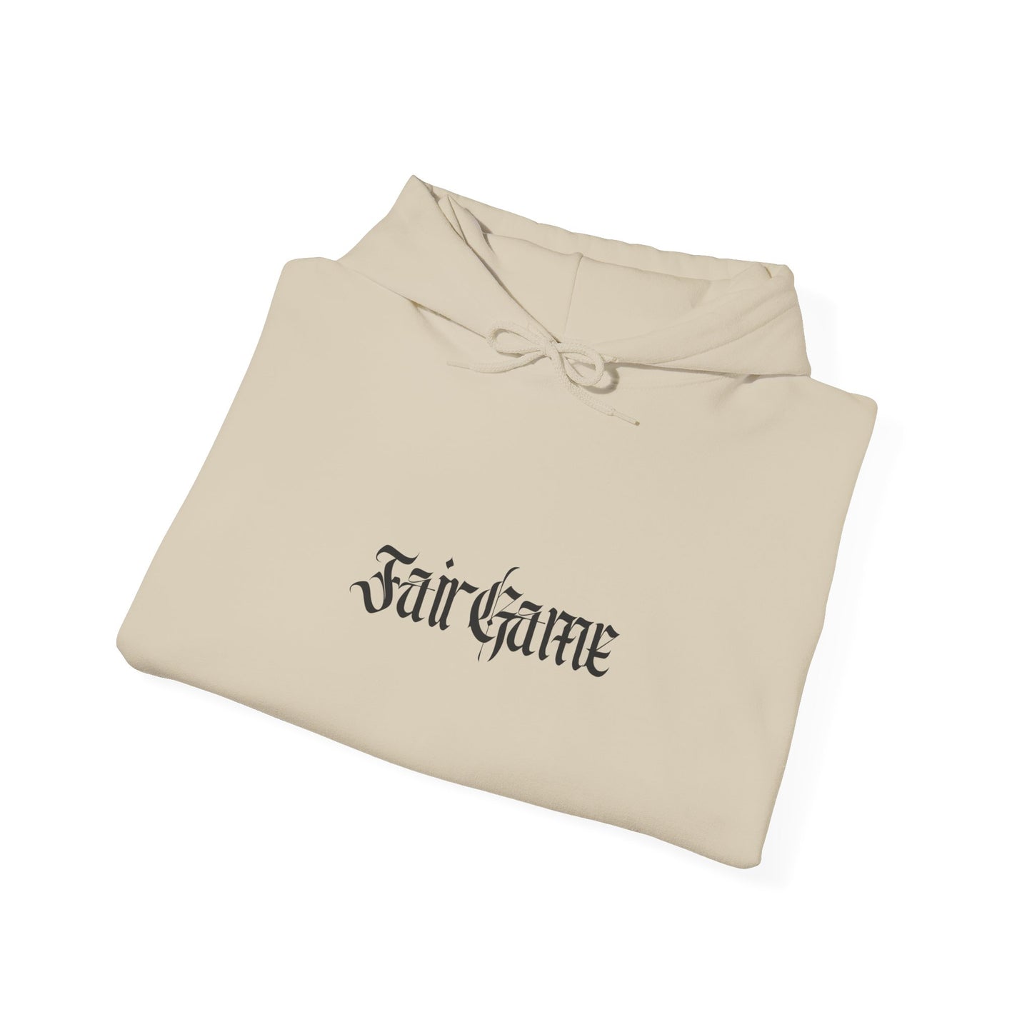Fair Game Unisex Heavy Blend Hoodie, Cozy Sweatshirt, Casual Lounge Wear, Gift for Gamers, Comfortable Street Style