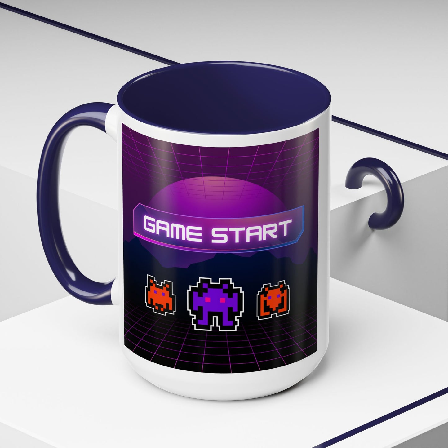 Retro 8-Bit Game Coffee Mug – Perfect Gamer Gift, Fun Kitchen Decor, Unique Birthday Present, Nerdy Officeware, Collectible Drinkware
