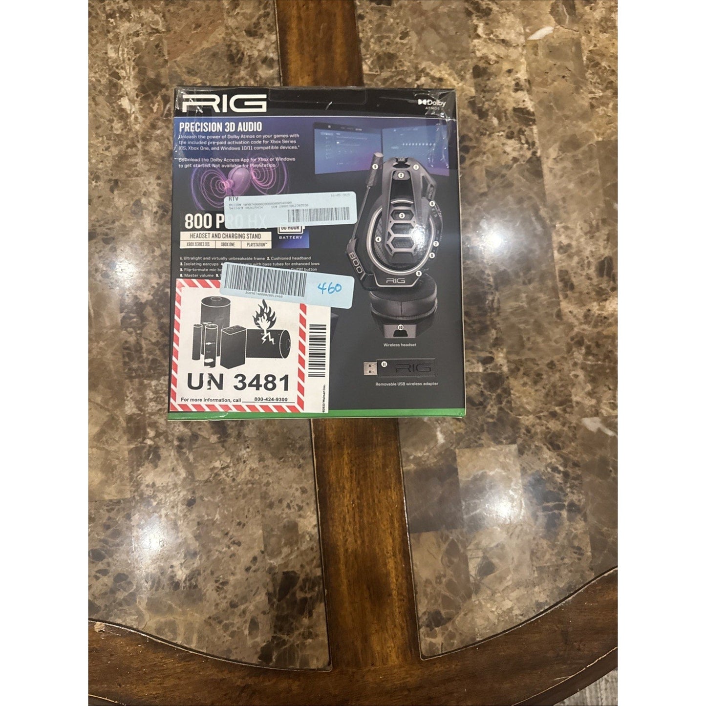 Nacon Rig Wireless Headset And Charging Stand X Box