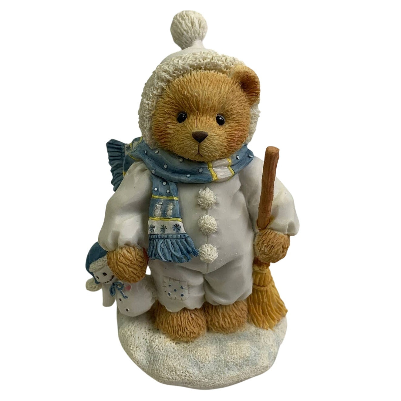 Vintage 1995 Cherished Teddies Earl 131873 Warm Hearted Friends Winter Bear