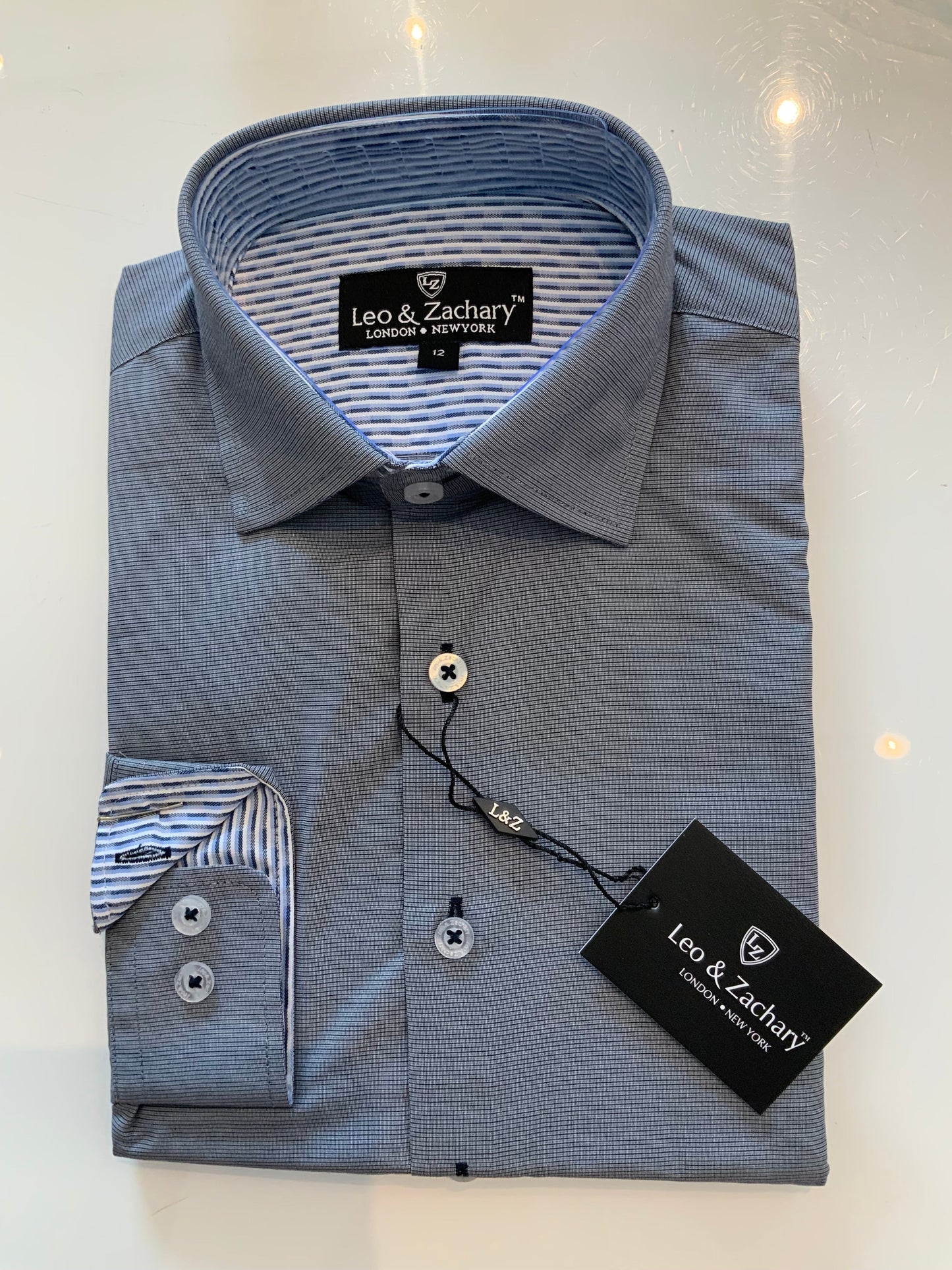 Leo and Zachary - Long Sleeve Dress Shirt
