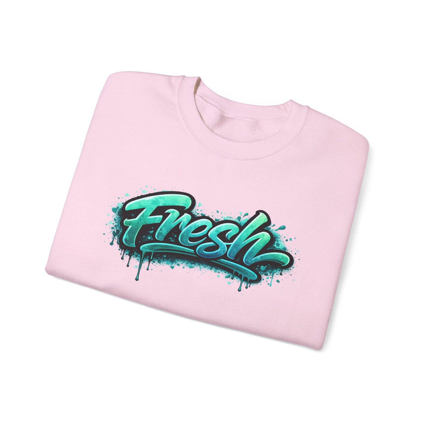 Fresh Graffiti Crewneck Sweatshirt