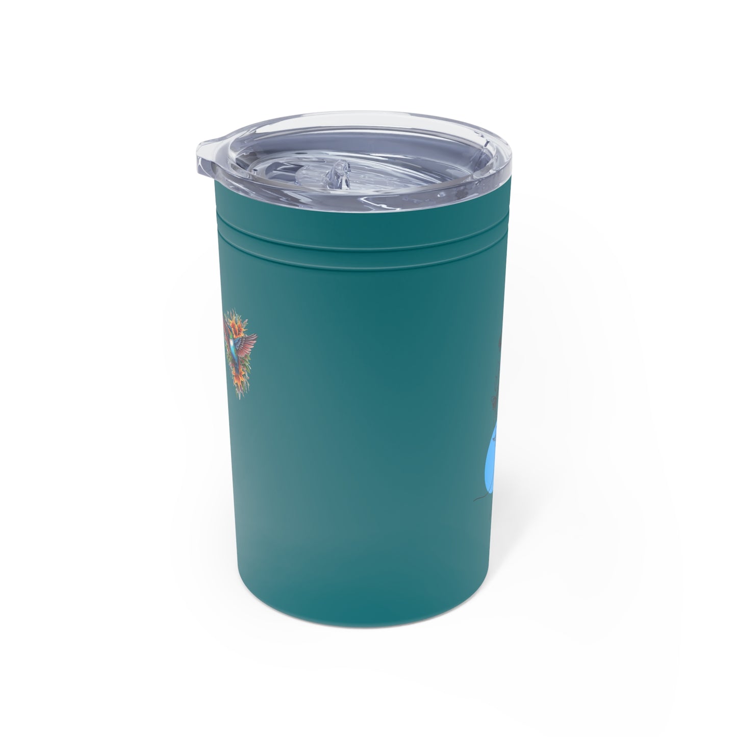 Butterfly & Hummingbird Vacuum Tumbler | Stylish Reusable Coffee Cup for Nature Lovers, Eco-Friendly Gift, Travel Mug, Personalized